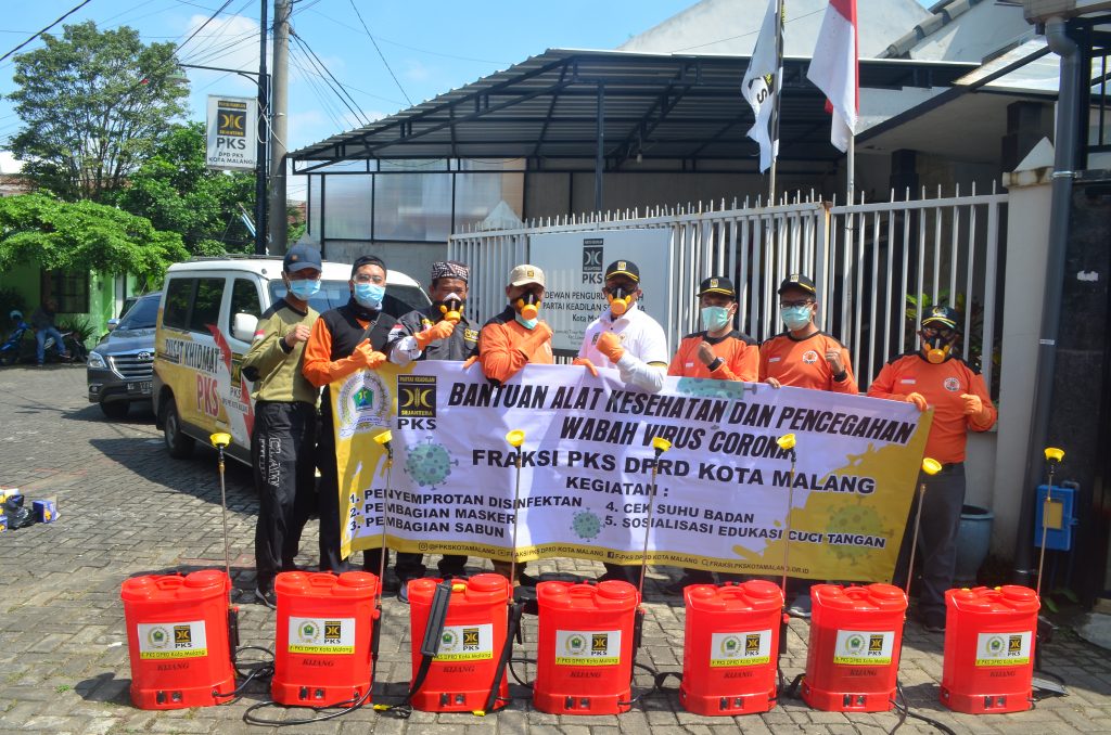 Fraksi PKS DPRD Kota Malang Bersatu Lawan Corona 5