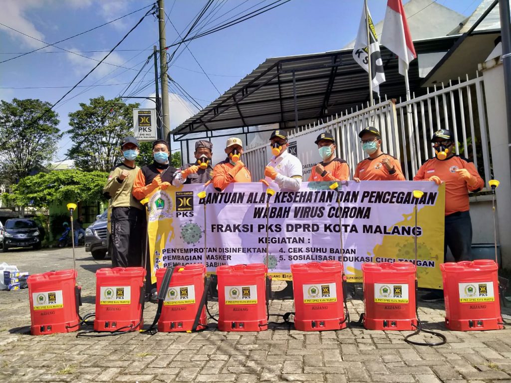 Fraksi PKS DPRD Kota Malang Bersatu Lawan Corona 4